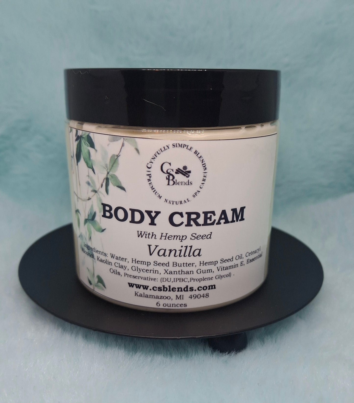 Body Cream with Hemp Seed