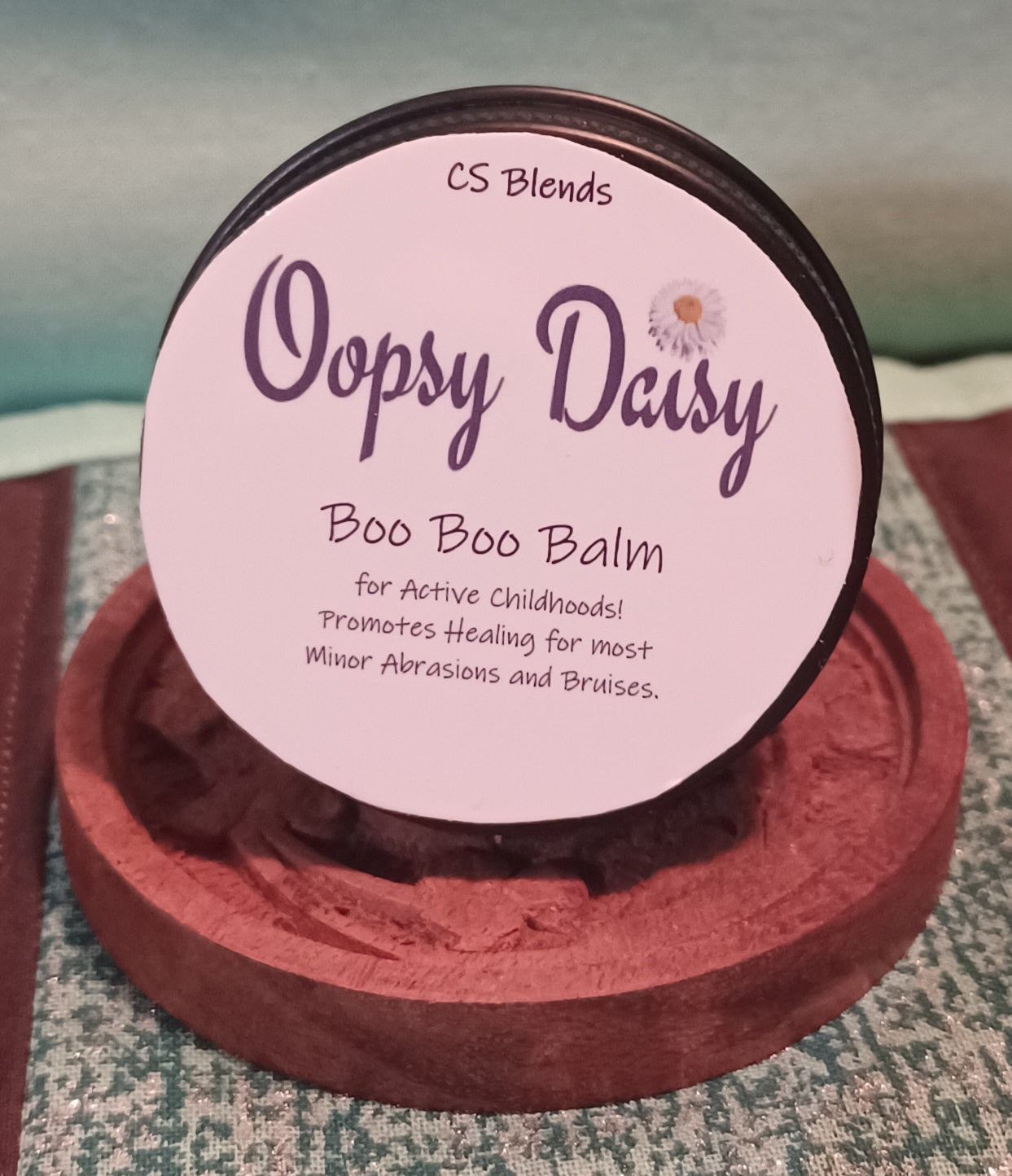 Oopsy Daisy Boo Boo Balm. Child Safe Balm for Bruises, Bumps, and Scrapes.