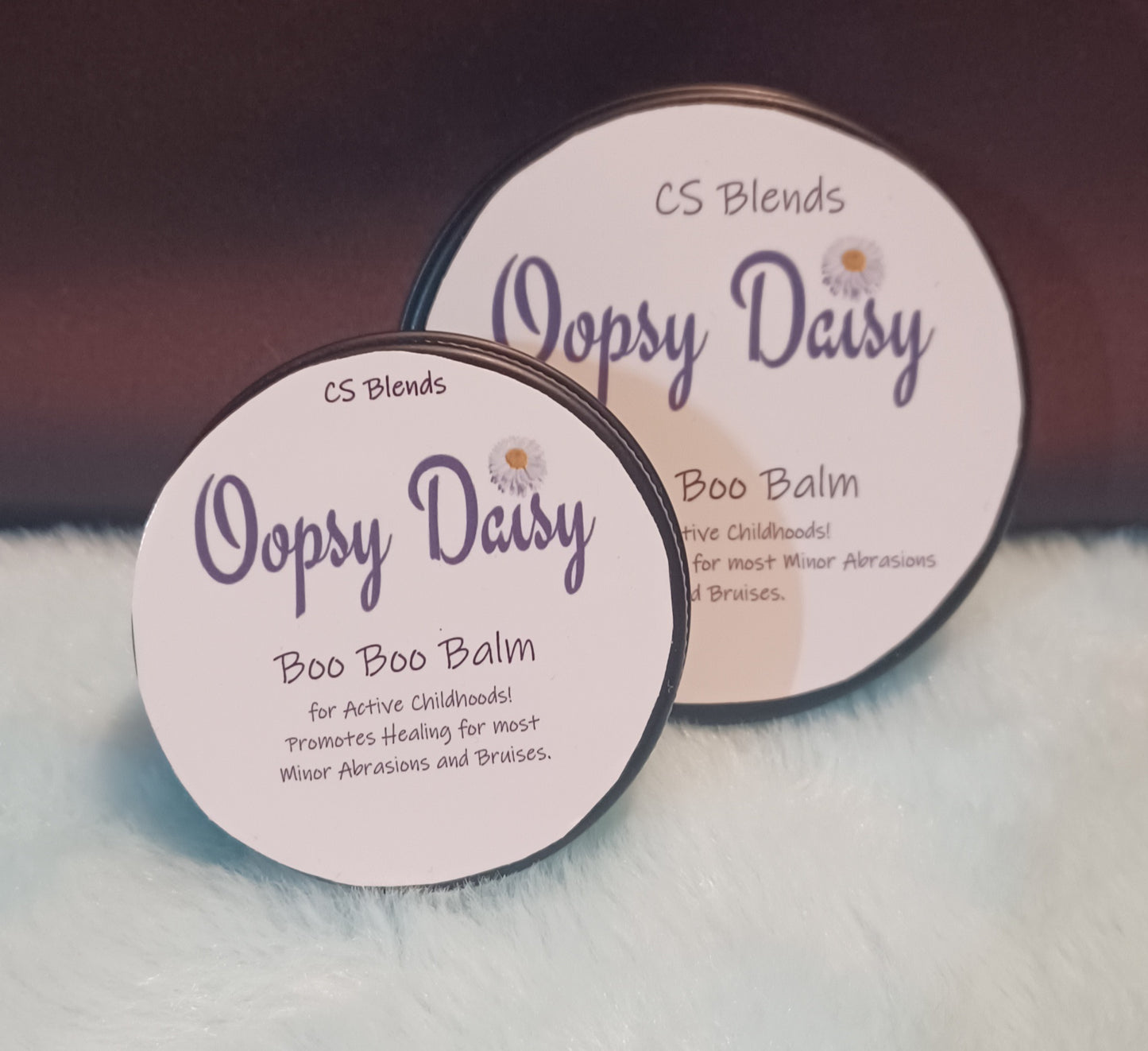 Oopsy Daisy Boo Boo Balm. Child Safe Balm for Bruises, Bumps, and Scrapes.