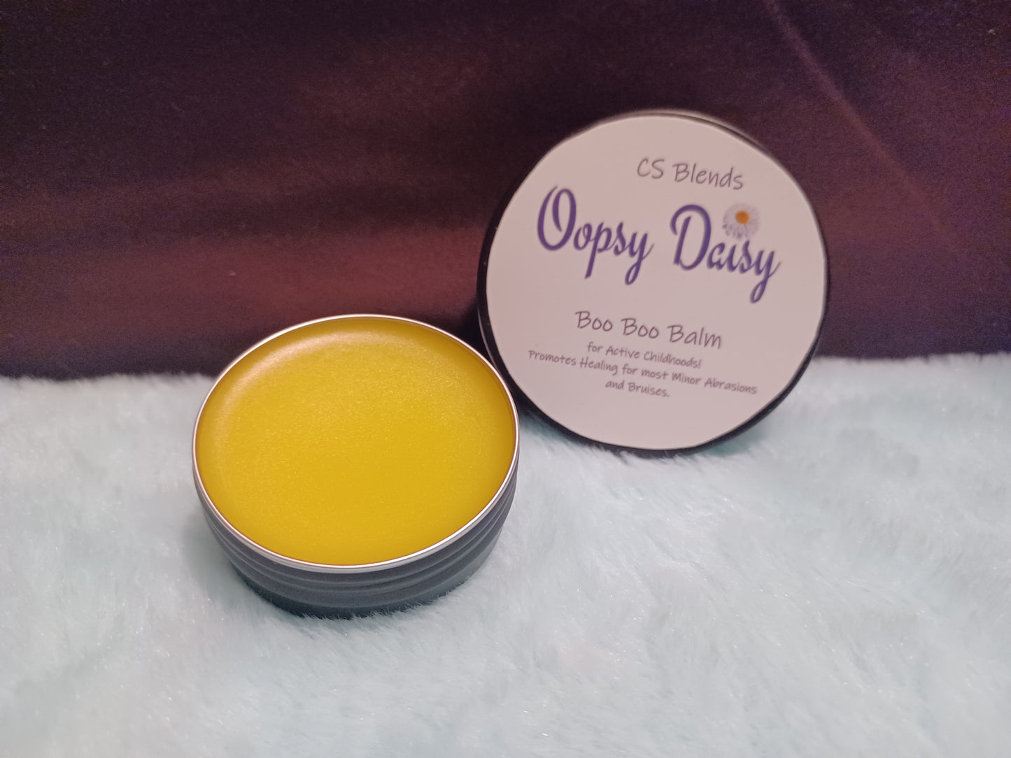 Oopsy Daisy Boo Boo Balm. Child Safe Balm for Bruises, Bumps, and Scrapes.