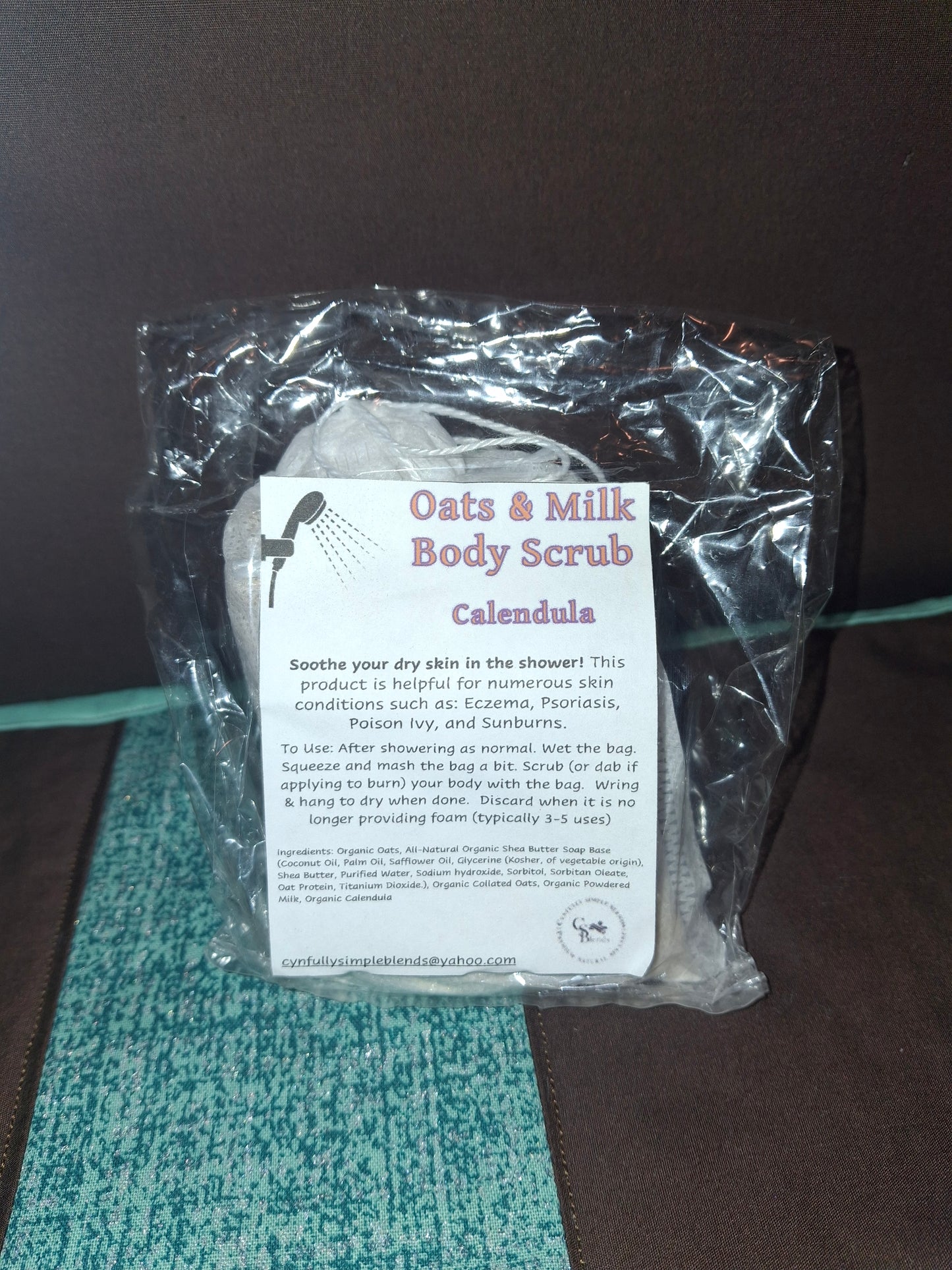 Oats and Milk Shower Scrub