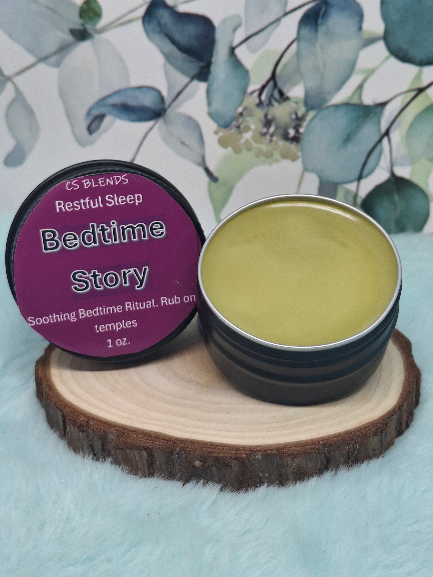 "Bedtime Story" Herbal Sleep Balm - Hops, Mugwort, & Linden