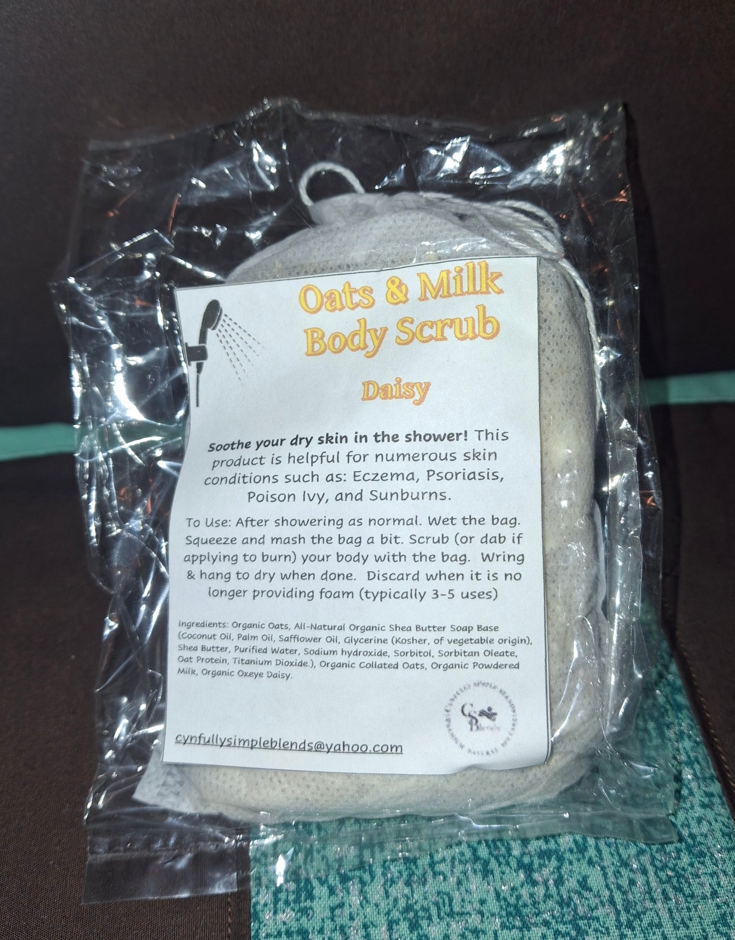 Oats and Milk Shower Scrub