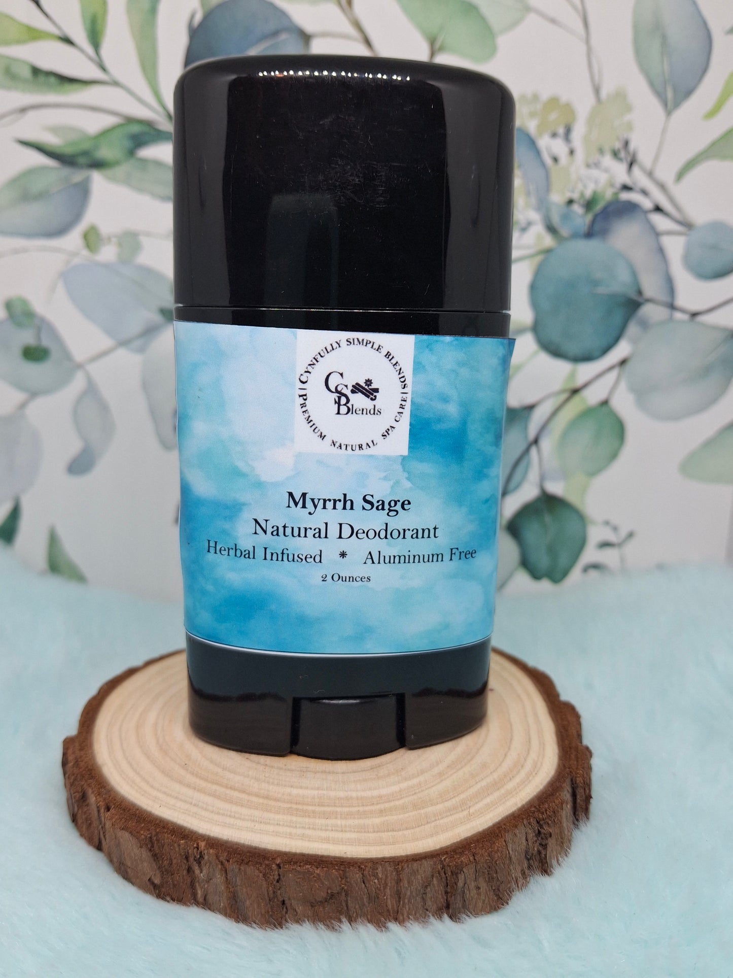 Natural Herbal Deodorant - Bee Balm & Sage