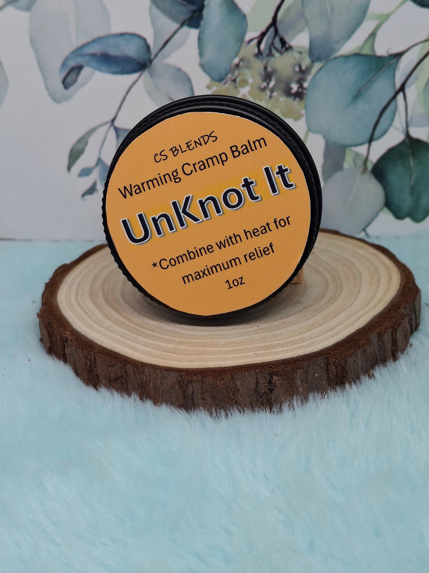 "Unknot It" Warming Cramp Balm - Herbal Relief for Period & Muscle Cramps