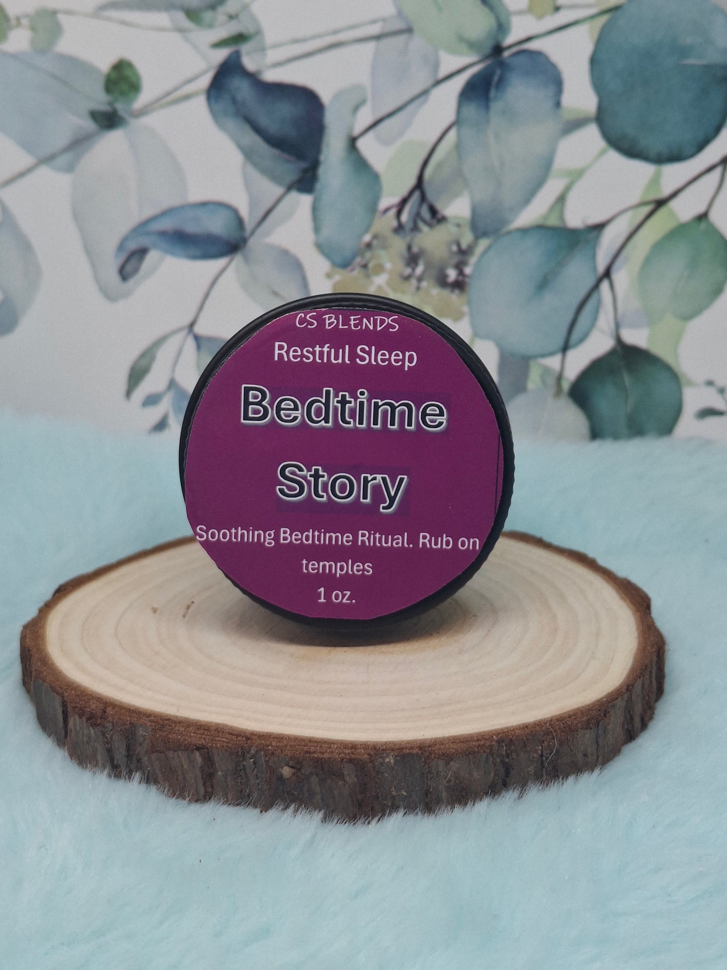 "Bedtime Story" Herbal Sleep Balm - Hops, Mugwort, & Linden