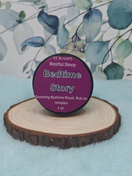 "Bedtime Story" Herbal Sleep Balm - Hops, Mugwort, & Linden
