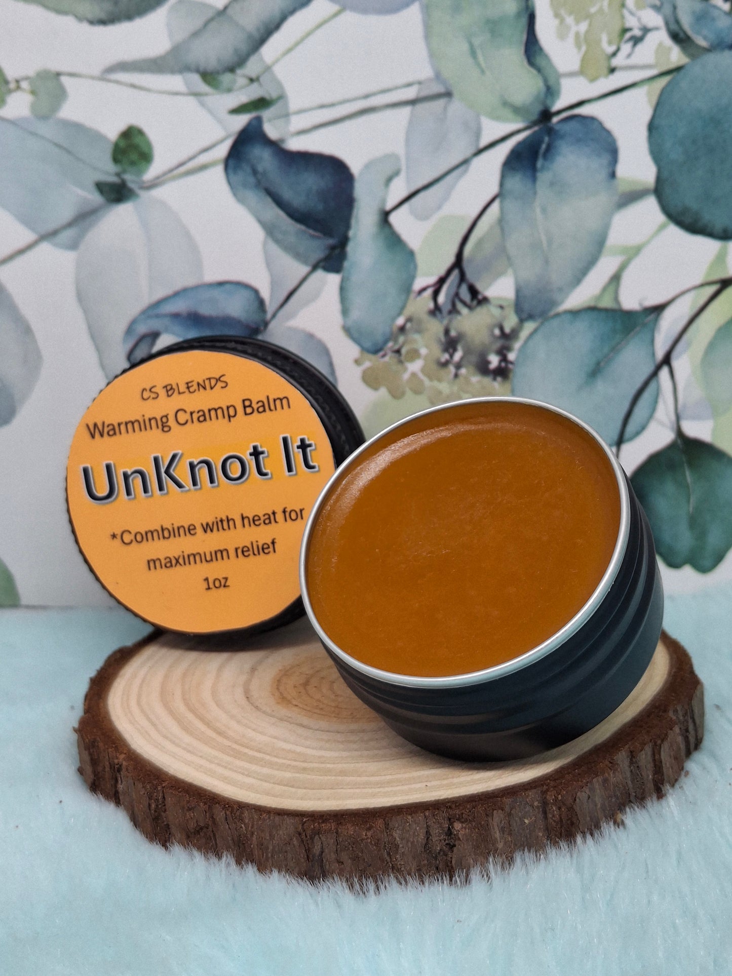 "Unknot It" Warming Cramp Balm - Herbal Relief for Period & Muscle Cramps