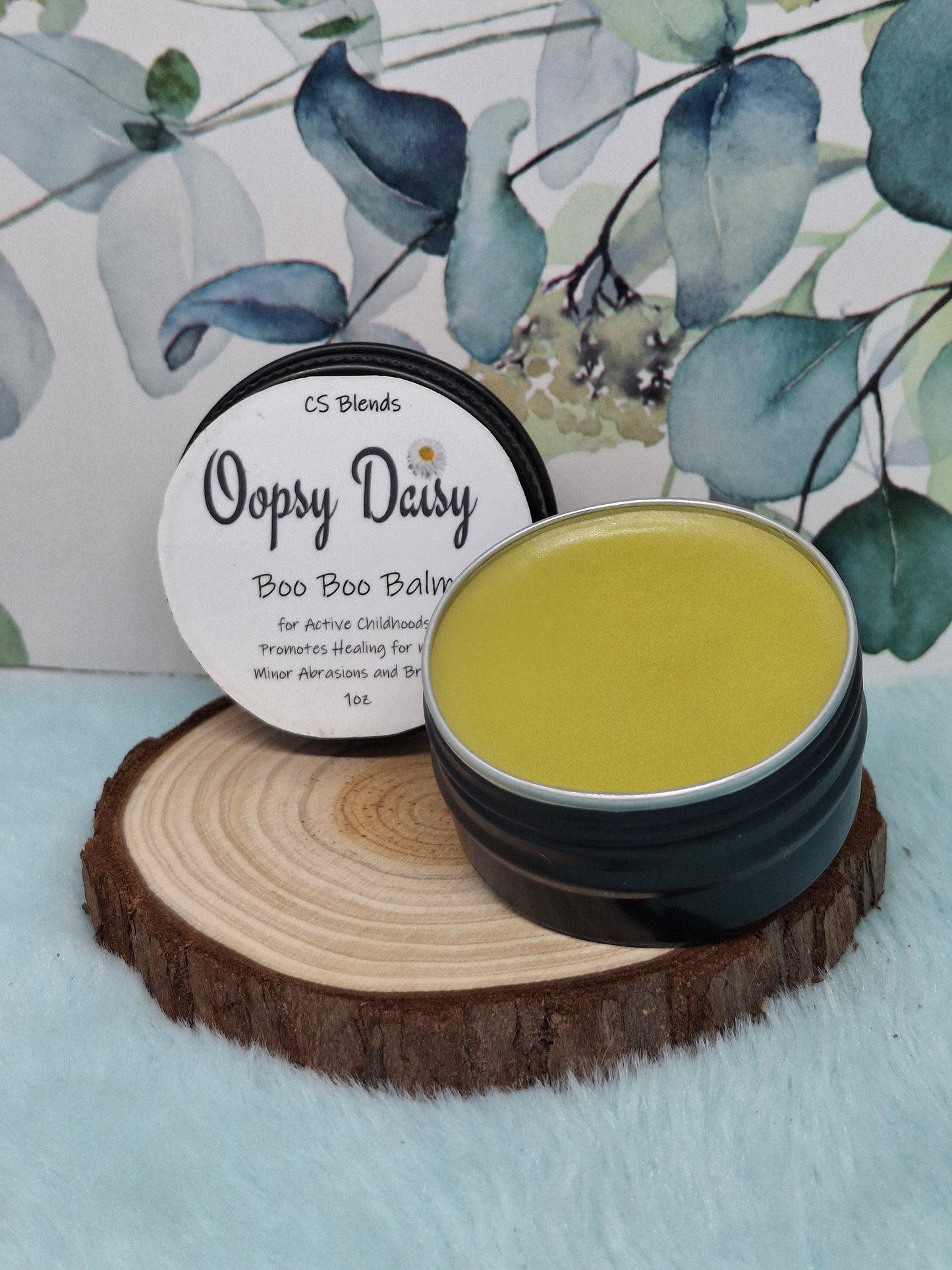 "Oopsy Daisy" Boo Boo Balm for Bruises, Bumps, Dry Skin and Scrapes. Family Friendly